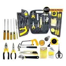 Maleta Kit Jogo Ferramentas 26 Pçs Le-992 Multiuso Pratico Cor Preto Foto mini  3