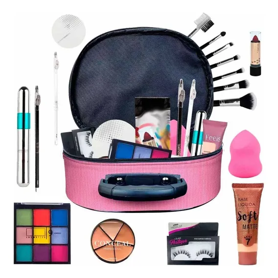 Maleta Maquiagem Completa Ruby Rose Super Completa Bz67-2 Foto 1