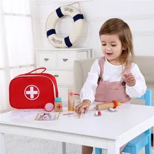 Maleta Médico De Madeira Para Brincar - Tooky Toy Foto mini 4