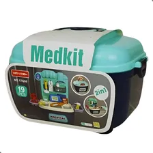 Maleta Médico Infantil Brinquedo Hospital Com Acessórios Foto mini 2