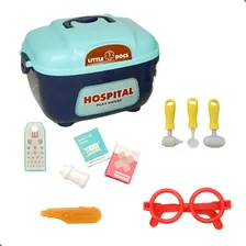 Maleta Médico Infantil Brinquedo Hospital Com Acessórios Foto mini 4