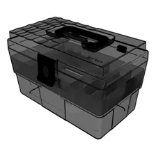 Maleta Organizadora Multiuso - Cores Fumê Com Preto Crippa Foto mini 1