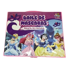 Maleta P/ Desenho Baile De Mascaras C/150 Peças - Toyking Foto mini 4
