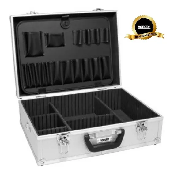 Maleta Para Ferramentas Profissional Prata Mfv 455 Vonder Foto 1