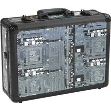 Maleta Para Ferramentas Profissional Preta Mfv313 Vonder Cor Estampa de Placa Eletr么nica Foto mini 3