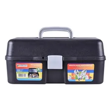 Maleta Para Ferramentas Sem Bandeja Arqplast Cor Preto Foto mini 4