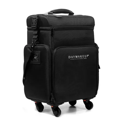 Maleta Para Maquiagem Nylon Case 4 Well Daymakeup Preto Foto 1