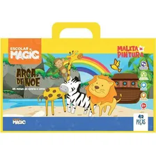 Maleta Para Pintura Animais 42 Peças Ciranda Foto mini 1