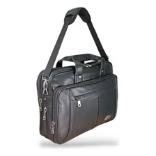 Maleta Pasta Executiva Couro SintĂ©tico Premium P/ Notebook 15,6'' - Compartimentos Ampla Capacidade, Alça Ajustável, Bolsos Internos - CompatĂvel Com Modelos Diversos Foto mini 2