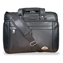 Maleta Pasta Executiva Couro SintĂ©tico Premium P/ Notebook 15,6'' - Compartimentos Ampla Capacidade, Alça Ajustável, Bolsos Internos - CompatĂvel Com Modelos Diversos Foto mini 1