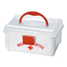 Maleta Pequena Para Medicamentos Primeiros Socorros 19x16x10cm Nitron Foto mini  2