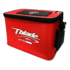 Maleta Pesca Porta Iscas Viva T-blade Lbt-800 7l Vermelha Foto  mini 1