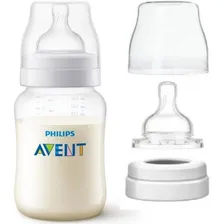 Mamadeira Avent Clássica 260  Transparente 1m+ Philips Foto mini  3