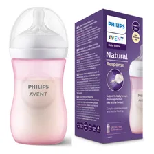 Mamadeira Avent Pétala 260ml + Chupeta Soothie Rosa Foto mini  2