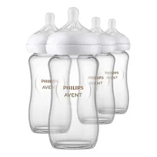 Mamadeira Avent Pétala Vidro Transparente 240ml Foto mini 2