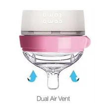 Mamadeira Baby Bottle Comotomo Rosa 250ml Dos Eua Foto mini 2