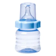 Mamadeira Big Clean Bico R 160 Azul Lolly Foto mini 1