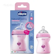 Mamadeira Chicco Step Up 250ml Rosa Coraçao Foto mini 1