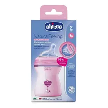 Mamadeira Chicco Step Up 250ml Rosa Coraçao Foto mini 3