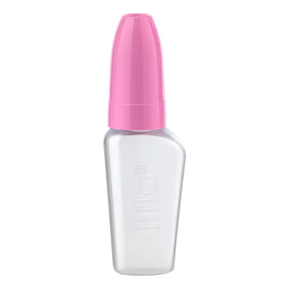 Mamadeira chuquinha bico 50ml rosa Lillo Foto 1