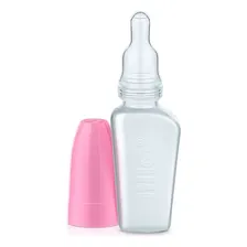 Mamadeira chuquinha bico 50ml rosa Lillo Foto mini 4