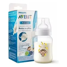 Mamadeira Classic 260ml 1m+ Melhor Anticólica - Macaco Avent Macaquinho Foto  mini 1