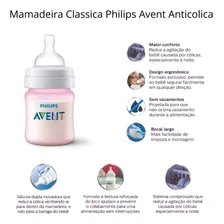 Mamadeira Classic Rn 125ml +0m Rosa Philips Avent Foto mini  2