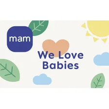 Mamadeira Easy Active 270ml Azul- Dupla - Mam Foto mini 2