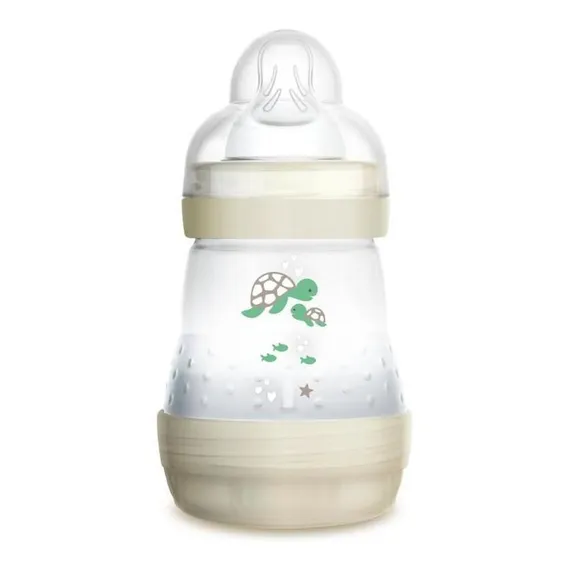 Mamadeira First Bottle 160ml Neutra Tartaruga - Mam Foto 1