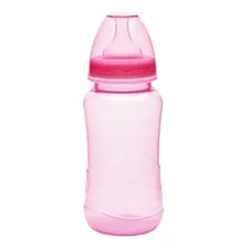 Mamadeira Kuka Aquarela Rosa Big Bico Universal 330ml Foto  mini 1