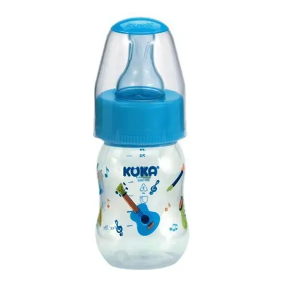 Mamadeira Kuka Natural Color Azul 70 Bico Universal- 1551 Foto 1