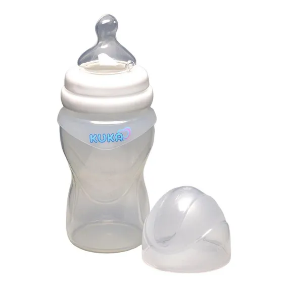 Mamadeira Kuka Silicone Branco 250 Bico Big Ortod么ntico 2 Foto 1