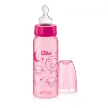 Mamadeira Lillo Divertida Bico Silicone T2 240ml Rosa Foto mini 2