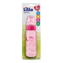 Mamadeira Lillo Divertida Bico Silicone T2 240ml Rosa Foto mini 1