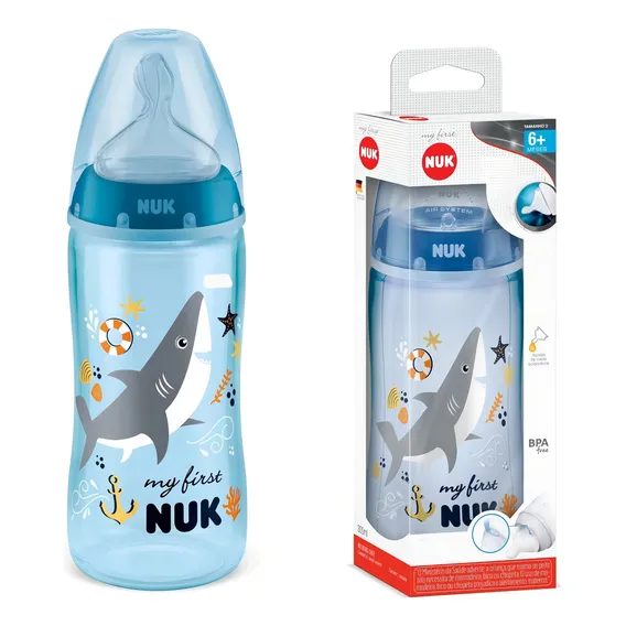 Mamadeira My 1st First Choice 300ml Azul - NUK Foto 1