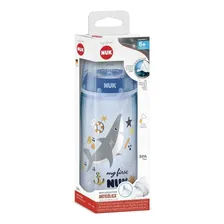 Mamadeira My First Nuk 300ml Boy Tubarão S2 6m+ Pa7055-2b Foto mini 1
