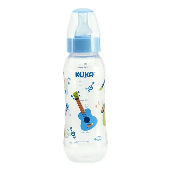 Mamadeira Natural Color 250ml Bico Universal Kuka Foto 1