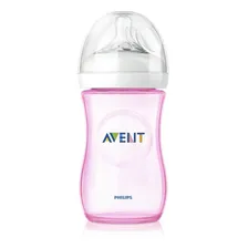 Mamadeira Pétala Philips Avent 260ml Rosa Foto mini 1