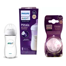 Mamadeira Philips Avent Pétala 330ml Bico Antivazamento N5 Foto mini 1