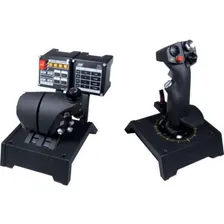 Manche Joystick Logitech Saitek X65f R20-scb44042 Cor Preto Foto mini 1