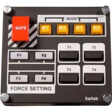 Manche Joystick Logitech Saitek X65f R20-scb44042 Cor Preto Foto mini 3