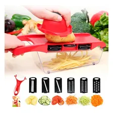 Mandolina Multifuncional Fatiado De Alimentos Alta Precisão Foto mini  2