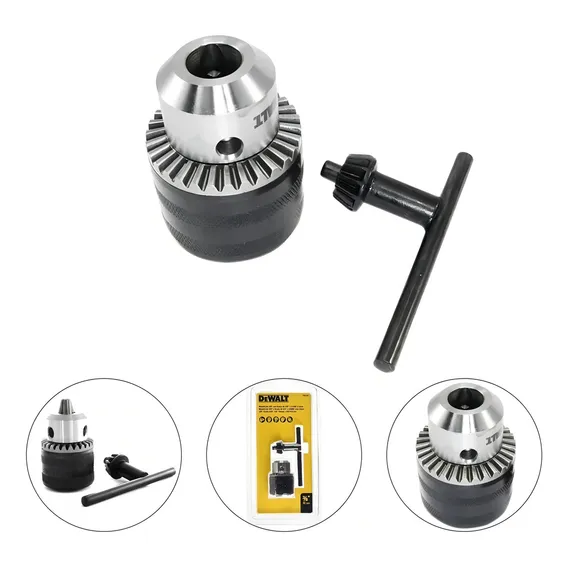 Mandril Com Chave 10ll 3/8x24f 10mm - Dw22e Dewalt Foto 1
