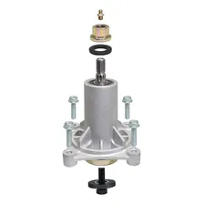 Mandril Eixo Torreta Completo Trator Husqvarna Murray 42 Pol Foto mini 4