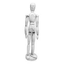 Manequim Articulado 30cm Vintage Branco Foto  mini 1