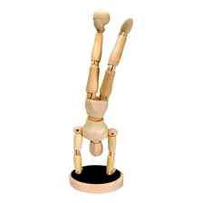 Manequim Articulado Magnético 20cm Sfm075 Cor Marrom-claro Foto mini  3