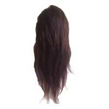Manequim Cabeça De Boneca 80% Natural Profissional + Suporte Foto mini  2