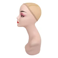 Manequim Cabeça E Busto Para Perucas E Customização Foto mini 2