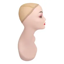 Manequim Cabeça E Busto Para Perucas E Customização Foto mini 4