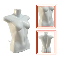 Manequim Feminino Adultos Busto Exposival Branco Foto mini 1